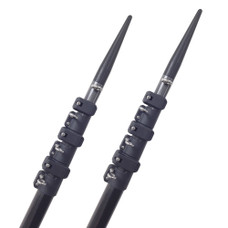 Lees 20 Telescoping Carbon Fiber Poles f\/Sidewinder Mount