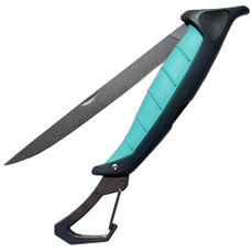 Toadfish Stowaway Folding Fillet Knife w\/Built-In Carabiner - 7"