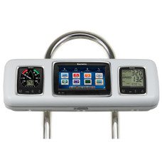 NavPod GP1605 SystemPod Pre-Cut f\/Raymarine a75\/a77\/a78 & 2 Instruments f\/9.5" Wide Guard
