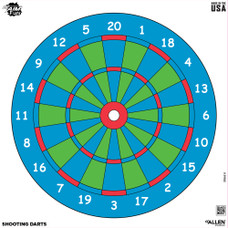 Allen Company Plinking the Day Away EZ Aim, Paper Target, 9 Pack, 12"x12", Assorted Colors 15638