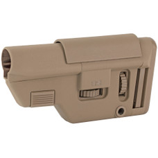 B5 Systems Collapsible Precision Stock, Flat Dark Earth, Medium Length Cheek Riser CPS-1305