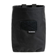 Edgar Sherman Design SAP Bucket, Dump Pouch, 500 Denier Cordura Nylon,  Molle Compatible, Matte Finish, Black ESD-SAP-BLK