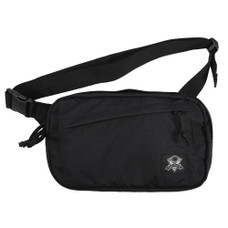 Grey Ghost Gear Crossbody Bag, Nylon Construction, Matte Finish, Black GTG5942-2