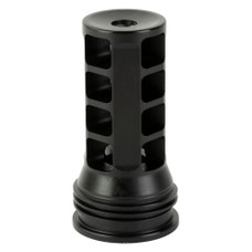 HUXWRX Safety Company Muzzle Brake-QD, 223 Remington/556NATO, Black, 1/2X28, Fits HuxWrx/OSS Suppressors 1599
