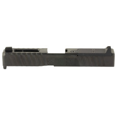 Noveske DM Slide, DLC Finish, Black, Direct Mount Optics Ready, Fits Glock 19 Gen 3, Includes Noveske End Plate, Cover Plate w/Rear Sight, Front Sight 03002514