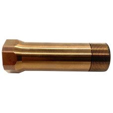 Otter Creek Labs OPS/AE Over The Barrel Adapter, 1/2X28", For Use with Ops Inc 12 Model, AEM5 and OCM5 Suppressors, Raw Heat Treat Finish, Gold OCL-901
