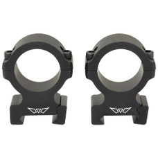 Warne Vapor Horizontal, 30mm, High Rings, Matte Finish, Black, Fits Picatinny V615M