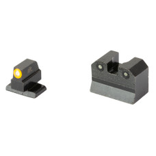 XS Sights R3D, 2.0, Tritium Night Sight, For HK VP9, Suppressor Height, Orange Front Outline, Green Tritium Front/Rear HK-R202P-6N