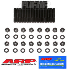 ARP Racing Crankshaft Main Bearing Cap MAIN STUD For Use With Chevy Small Block Large Journal; 4 Bolt Main; Hex Style Head Type; Chrome Moly; With Washers/ Nuts/ Ultra Torque Fastner Assembly Lubricant