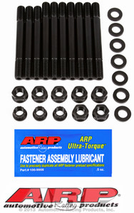 ARP Racing Crankshaft Main Bearing Cap 302 MAIN STUD KIT For Use With Ford 289/ 302 cid With Girdle; 2 Bolt Main; Hex Style Head Type; Chrome Moly; Set of 7 Studs 1/2 Inch Longer; With Washers/ Nuts
