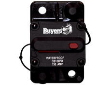 Buyers Prod Circuit Breaker 150amp Push-to-trip CB150PB