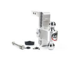 Weigh Safe Turnover Ball  8' Drop Hitch W/ 2' CTB8-2-KA