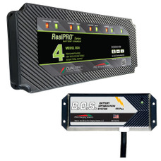 Dual Pro RS4 4 Bank Battery Charger w\/2 Bank B.O.S.