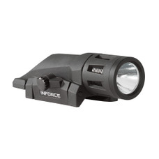 INFORCE WML-Weapon Mounted Light, Multifunction Weapon Light, Gen 2, Fits Picatinny, Black, 400 Lumen for 1.5 Hours, White LED, Constant/Momentary/Strobe, Ability to Switch Between Momentary Only to Full Function Modes IF71002