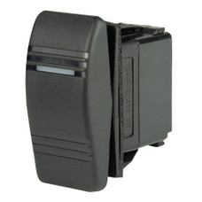 BEP SPDT Contura Switch - 1-Amber LED - (ON)\/OFF\/ON