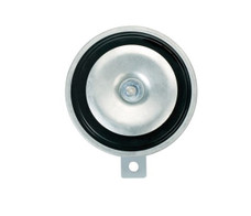 HELLA 002768082 HORN 12V 335HZ LTONE One 335 Hertz Low-Tone Disc Horn; 116 Decibels; 12 Volt; 72 Watt; 4.40 Inch Round; Black Diaphragm; Galvanized Metal Housing; With Mounting Brackets