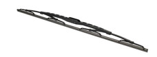 HELLA 191398261 WIPER BLADE 26' COMMERCIAL SINGLE 26 Inch; Conventional Style; Steel Frame; Natural Rubber Blade; Black; For Commercial Vehicles; Single; With Pre Attached Universal Adapter