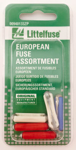 LITTELFUSE 094133 EUROPEAN CAR ASSORTMENT GBC Glass Fuse; With Two 8 Amp/ Two 16 Amp/ One 25 Amp