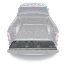 TRAILFX RF17TG TAILGATE LINER FORD SUPER DUTY Direct-Fit; Covers Tailgate Lip; Black; High Density Polyethylene