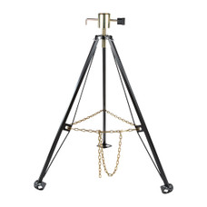 HUSKY TOWING 33163 5TH WHEEL STABILIZER ADJ Used To Stabilizer Fifth Wheel Trailer While Parked; 5000 Pound Weight Capacity; Adjustable For King Pin Height Of 34 Inches To 56 Inches; Steel; Single; With Locking Cup