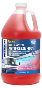 STAR BRITE 032700 RV BOILER SYSTEM ANTIFREEZE Use In Traditional Boiler/ Closed Boiler And Solar System; Propylene Glycol; With Corrosion Inhibitor; 1 Gallon Can; With US Label