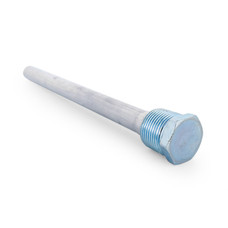 CAMCO 11563 ANODE ROD  SUBURBAN PKG For Suburban/ Mor-Flo; 9-1/2 Inch Length x 5/8 Inch Diameter x 3/4 Inch NPT; Aluminum; Without Drain; With English/ French Language Packaging