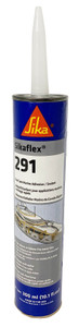 AP PRODUCTS 017-90923 SIKA FLEX 291 BLACK Compatible With Gelcoat/ Fiberglass/ Metal/ Wood; Polyurethane Sealant; Paintable; Black; 300 Milliliter Cartridge; Single