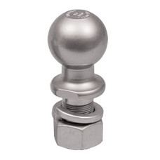 HUSKY TOWING 30255 BALL 2-5/16X1-1/4X2-5/8 PAK/1 2-5/16 Inch Ball; 12000 Pound Gross Towing Capacity; 1-1/4 Inch Shank Diameter; 2-5/8 Inch Length; Chrome Plated; Steel; Unpackaged