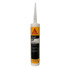 AP PRODUCTS 017-189150 10.14OZ SIKASIL GP SILICO Used For General Seam Sealing In Interior And Exterior Applications; Compatible With Metals/ Glass/ Plastics And Fiberglass; Silicone Caulk; Clear; 300 Milliliter Cartridge; Single