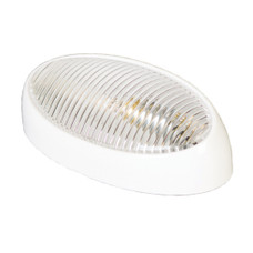 ARCON 51251 PORCH LIGHT OVAL WO/SW CLR CD1 Incandescent Bulb; 12 Volt; Uses Replacement Bulb #1141; Oval Shape; Clear Lens; Single; Without Switch; Packaged