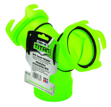 THETFORD 17832 TITAN WYE SEWER ADAPTER For Connecting Two Sewer Hoses To The Same Dump Station; Wye Fitting; Translucent; Green