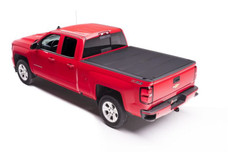 BAK IND 448146 BAKFLIP MX4 2023 GM COLORADO/CANYON Hard Folding; 3 Folds/ 4 Panels; Front Hinge Allows Entire Tonneau to Flip Up When Folded; Lockable Using Tailgate Handle Lock; Black Matte; Aluminum/Vinyl; Can Be Used With BAK Tool Box