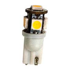 ARCON 50568 #922 BULB  5 LED  SW 12V 5 LED Bulb; 12 Volt/ 11.8 Watts; Soft White
