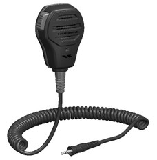 STANDARD MH-73A4B SPEAKER/MIC  MOST HANDHELD VHFS For Use With HX751/ HX851/ HX370S/ HX471S/ HX760S And Older Handheld VHF Radios; Left Side Push To Talk; Black