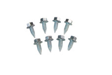 HUSKY TOWING 71195 REPL SCREW KIT PK/8 For Use With Husky Scissor Jacks and Husky Tongue Ball Plate; Self Tap Screws; 3/8 Inch x 1 Inch; Pack of 8