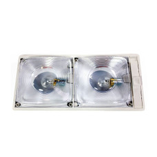 ARCON 11825 ECONOMY LIGHT OPTIC DBL CD1 Clear Optic Lens; Incandescent Bulb; 12 Volt; 11-1/2 Inch Length x 5-1/2 Inch Width x 1-5/8 Inch Height; Double Light