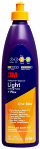3M 36109 PN36109 3M PFCT IT GL LC PSH+WX PT Used To Remove Swirl Marks/ Minor Scratches And Light Oxidation While Producing A Wet Look Finish On Fiberglass/ Gelcoat And Painted Surfaces; Liquid; White; 1 Pint Bottle; Single