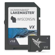 HUMMINBIRD 601010-1 VX- WISCONSIN Compatible With All GPS-Equipped HELIX?« G3/G3N  SOLIX  APEX Chart Plotters; Detailed Coverage Of Wisconsin; On SD Card; Great Lakes Edition Version 1