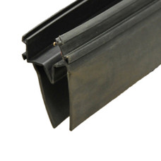 AP PRODUCTS 018-2030-168 DBL EKD BASE 2-3/8' WIPER Double EKD Seal Base With 2-3/8 Inch Wiper; 2 Inch Thickness x 3-3/16 Inch Width x 14 Foot Length; Black; Rubber