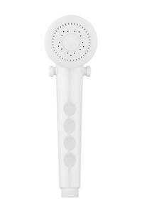 DURA FAUCET DF-SA135-WT HAND HELD SHOWER WAND WHT Hand-Held; White; Water Saving Trickle Valve Switch On Shower Head