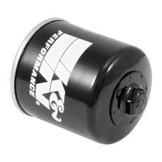 K&N FILTER KN-204-1 OIL FILTER Canister Style; High Flow Premium Media; With Anti Drain Back Valve; With Bypass Valve; With 17 Millimeter Removal Nut; 2.594 Inch Outside Diameter x 2.813 Inch Height; Black; Nitrile Rubber Gasket