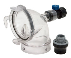 VALTERRA LLC F02-4110 RV HYDROFLUSH 90 Use To Break Up Plugged Tanks And Clean Tank/ Pipe/ Valve and Drain Hose; With 90 Degree Adapter/ Internal Backflow Preventer and Removable Anti-Siphon Valve