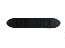 TRAILFX WSP004KIT 5' OVAL CAB STP PAD W CLIP W2W FRNT For 5 Inch TrailFX Oval Bars; Large Pad For Cab Step Pads (Installation Clips Included)