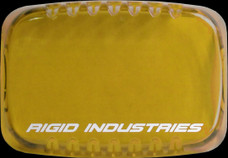 RIGID IND 301933 CVR SR-M SRS AMB 3 Inch X 2-1/16 inch Rectangular; Amber; Polycarbonate; With Rigid Industries Text; Single