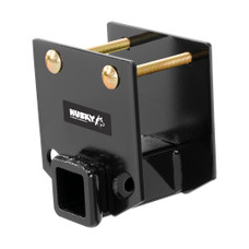 HUSKY TOWING 68621C RV BUMPER HITCH - 4' BUMPER 2 Inch Receiver; Bolts To 4 Inch x 4 Inch RV Bumper Beam; 3500 Pound Weight Carrying Capacity/ 350 Pound Tongue Weight