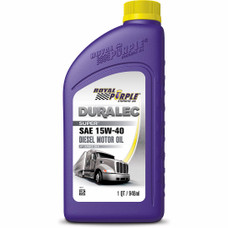 ROYAL PURPLE 01154 SAE 15W40 OIL QT BOTTLE SAE 15W-40; Synthetic; 1 Quart Bottle; Single