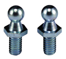 JR PRODUCTS BS-1005 10MM BALL STUD Use With JR Products Door Hinge Lift Support GSNI Series; 10 Millimeter; Zinc Plated; Steel; Set Of 2
