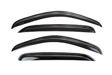 TRAILFX 4309H TFX WNDW VT 4PC TUNDRA CMAX  07-15 Low Profile; Tape-On; Smoke; Acrylic; Set of 4