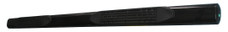 TRAILFX A1533B 4' OVAL STRAIGHT BAR BLK With Step Pads; 4 Inch Oval Straight; Powder Coated; Black; Mild Steel; With Welded End Caps; Rocker Panel Mount