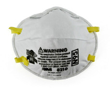 3M 46457 PARTICU RESPIRATOR 8210 N95 PK20 Particulate Face Mask; N95 Rated; NIOSH Approved; Dual Headbands; Pack Of 20; With Cushioning Nose Foam And Two Strap